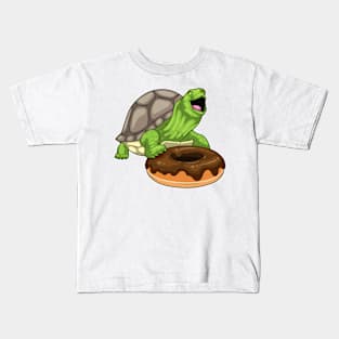 Turtle Donut Kids T-Shirt